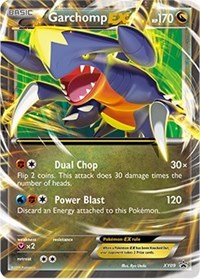 Garchomp EX - XY09 (XY09) [Jumbo Cards] | Tacoma Games