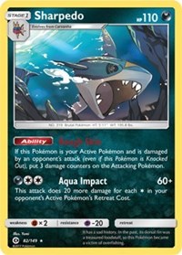 Sharpedo (Cosmos Holo) - 82/149 Sun & Moon (82) [Blister Exclusives] | Tacoma Games