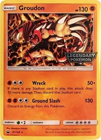 Groudon (Cosmos Holo) (Gamestop) (81) [Miscellaneous Cards & Products] | Tacoma Games