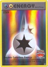 Double Colorless Energy - 90/108 (NA Championship Promo) [Staff] (90) [League & Championship Cards] | Tacoma Games