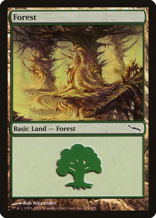 Forest (304) [Mirrodin] | Tacoma Games