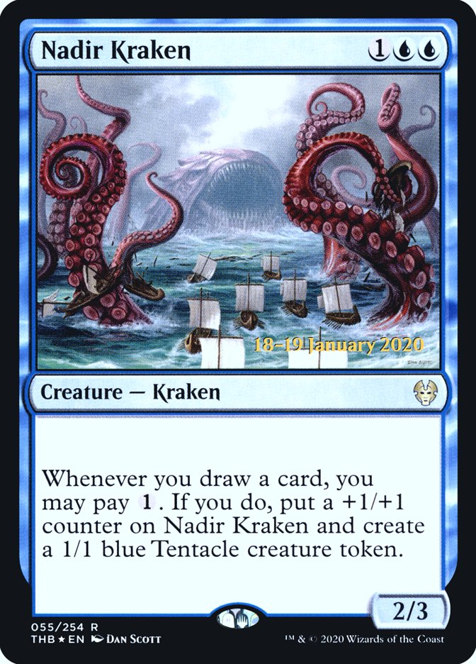 Nadir Kraken [Theros Beyond Death Prerelease Promos] | Tacoma Games