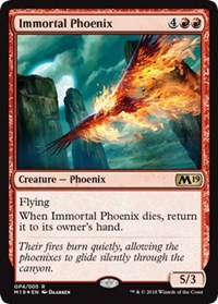 Immortal Phoenix (2018 Gift Pack) [M19 Gift Pack] | Tacoma Games