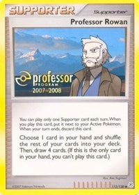 Professor Rowan (2007) (112/130) [Professor Program Promos] | Tacoma Games