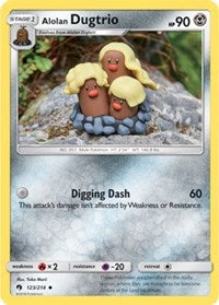 Alolan Dugtrio (123) [SM - Lost Thunder] | Tacoma Games