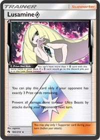 Lusamine Prism Star (182) [SM - Lost Thunder] | Tacoma Games