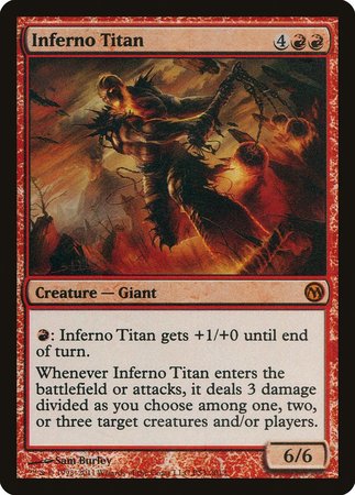 Inferno Titan [Duels of the Planeswalkers Promos 2011] | Tacoma Games