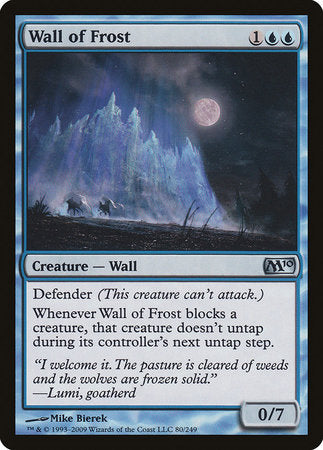 Wall of Frost [Magic 2010] | Tacoma Games