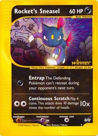 Rocket's Sneasel (Winner) (5) [Jumbo Cards] | Tacoma Games