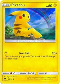 Pikachu (Water-Web Holo Exclusive) (28) [Miscellaneous Cards & Products] | Tacoma Games