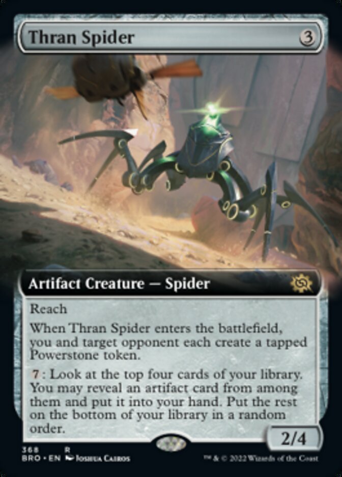 Thran Spider (Extended Art) [The Brothers' War] | Tacoma Games