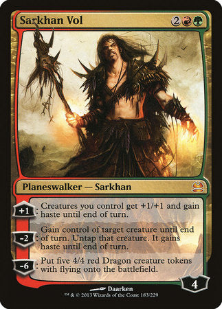 Sarkhan Vol [Modern Masters] | Tacoma Games