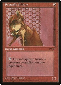 Hurr Jackal (Italian) - "Sciacallo di hurr" [Renaissance] | Tacoma Games