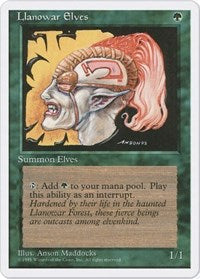 Llanowar Elves [Fourth Edition] | Tacoma Games