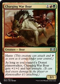 Charging War Boar [Ravnica Allegiance] | Tacoma Games