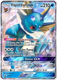 Vaporeon GX - SM172 (SM172) [SM Promos] | Tacoma Games