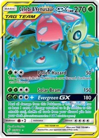 Celebi & Venusaur GX (Full Art) (159) [SM - Team Up] | Tacoma Games