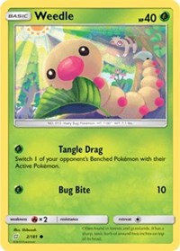 Weedle (2) (2) [SM - Team Up] | Tacoma Games