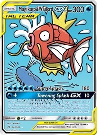 Magikarp & Wailord GX (Alternate Full Art) (161) [SM - Team Up] | Tacoma Games