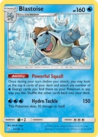 Blastoise (SM Team Up) (25) [Deck Exclusives] | Tacoma Games