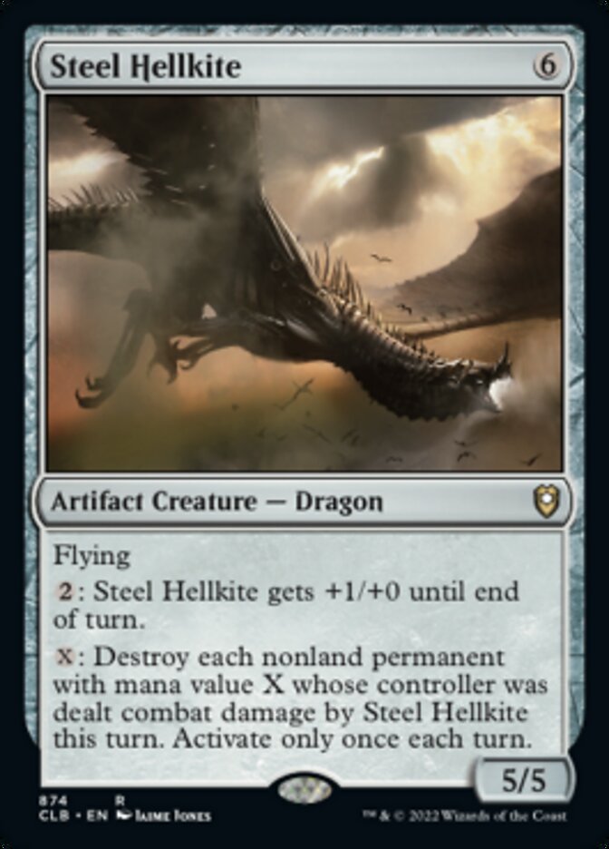 Steel Hellkite [Commander Legends: Battle for Baldur's Gate] | Tacoma Games