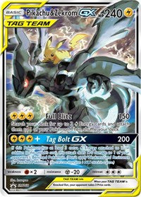 Pikachu & Zekrom GX (SM168) [SM Promos] | Tacoma Games