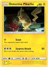 Detective Pikachu (10) [Detective Pikachu] | Tacoma Games