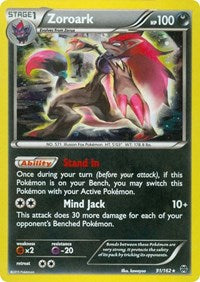 Zoroark (Cosmos Holo) - 91/162 (91) [Miscellaneous Cards & Products] | Tacoma Games