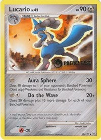 Lucario - 53/127 (Prerelease Promo) (53) [Diamond and Pearl Promos] | Tacoma Games