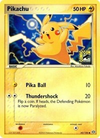 Pikachu - 60/106 (2005 San Diego Comic Con) (60) [Miscellaneous Cards & Products] | Tacoma Games
