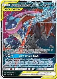 Greninja & Zoroark GX (107) [SM - Unbroken Bonds] | Tacoma Games