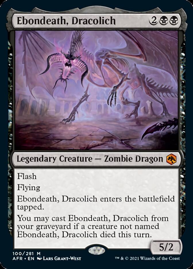 Ebondeath, Dracolich [Dungeons & Dragons: Adventures in the Forgotten Realms] | Tacoma Games