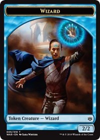 Wizard Token [War of the Spark Tokens] | Tacoma Games