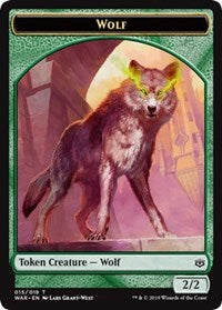 Wolf Token [War of the Spark Tokens] | Tacoma Games