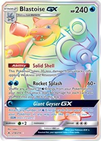 Blastoise GX (Secret) (218) [SM - Unbroken Bonds] | Tacoma Games