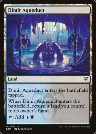 Dimir Aqueduct [GRN Guild Kit] | Tacoma Games