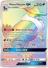 Honchkrow GX (Secret) (223) [SM - Unbroken Bonds] | Tacoma Games