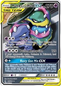 Muk & Alolan Muk GX (197) (Full Art) (197) [SM - Unbroken Bonds] | Tacoma Games