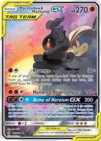 Marshadow & Machamp GX (199) (Full Art) (199) [SM - Unbroken Bonds] | Tacoma Games