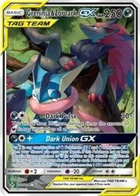 Greninja & Zoroark GX (201) (Full Art) (201) [SM - Unbroken Bonds] | Tacoma Games