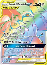 Lucario & Melmetal GX (Secret) (224) [SM - Unbroken Bonds] | Tacoma Games