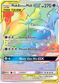 Muk & Alolan Muk GX (Secret) (220) [SM - Unbroken Bonds] | Tacoma Games