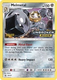 Melmetal - SM181 (Prerelease Promo) [Staff] (SM181) [SM Promos] | Tacoma Games