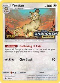 Persian - SM182 (Prerelease Promo) [Staff] (SM182) [SM Promos] | Tacoma Games