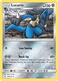 Lucario - 126/214 (SM - Unbroken Bonds) (126) [Deck Exclusives] | Tacoma Games