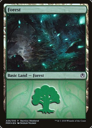 Forest - Golgari (A06) [GRN Ravnica Weekend] | Tacoma Games