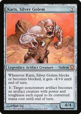 Karn, Silver Golem [From the Vault: Relics] | Tacoma Games