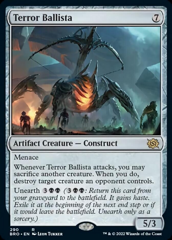 Terror Ballista [The Brothers' War] | Tacoma Games