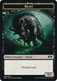 Beast Token [Mythic Edition: War of the Spark] | Tacoma Games