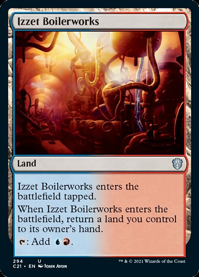 Izzet Boilerworks [Commander 2021] | Tacoma Games